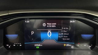 Used 2023 Volkswagen Virtus Topline 1.0 TSI AT Petrol Automatic interior CLUSTERMETER VIEW