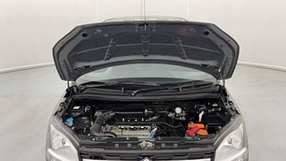 Used 2021 Maruti Suzuki Wagon R 1.0 [2019-2022] LXI CNG Petrol+cng Manual engine ENGINE & BONNET OPEN FRONT VIEW