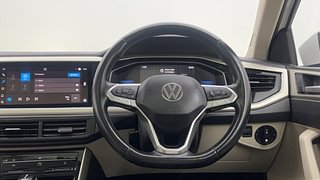 Used 2023 Volkswagen Virtus Topline 1.0 TSI AT Petrol Automatic interior STEERING VIEW
