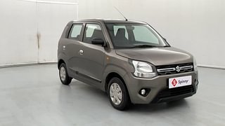 Used 2021 Maruti Suzuki Wagon R 1.0 [2019-2022] LXI CNG Petrol+cng Manual exterior RIGHT FRONT CORNER VIEW