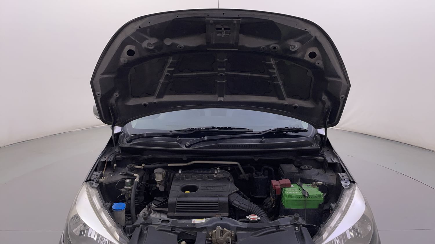 New Maruti Suzuki Celerio engine ENGINE & BONNET OPEN FRONT VIEW