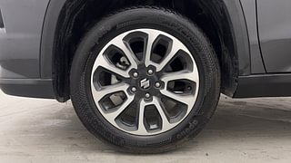 Used 2023 Maruti Suzuki Grand Vitara Alpha Smart Hybrid Petrol Manual tyres LEFT FRONT TYRE RIM VIEW