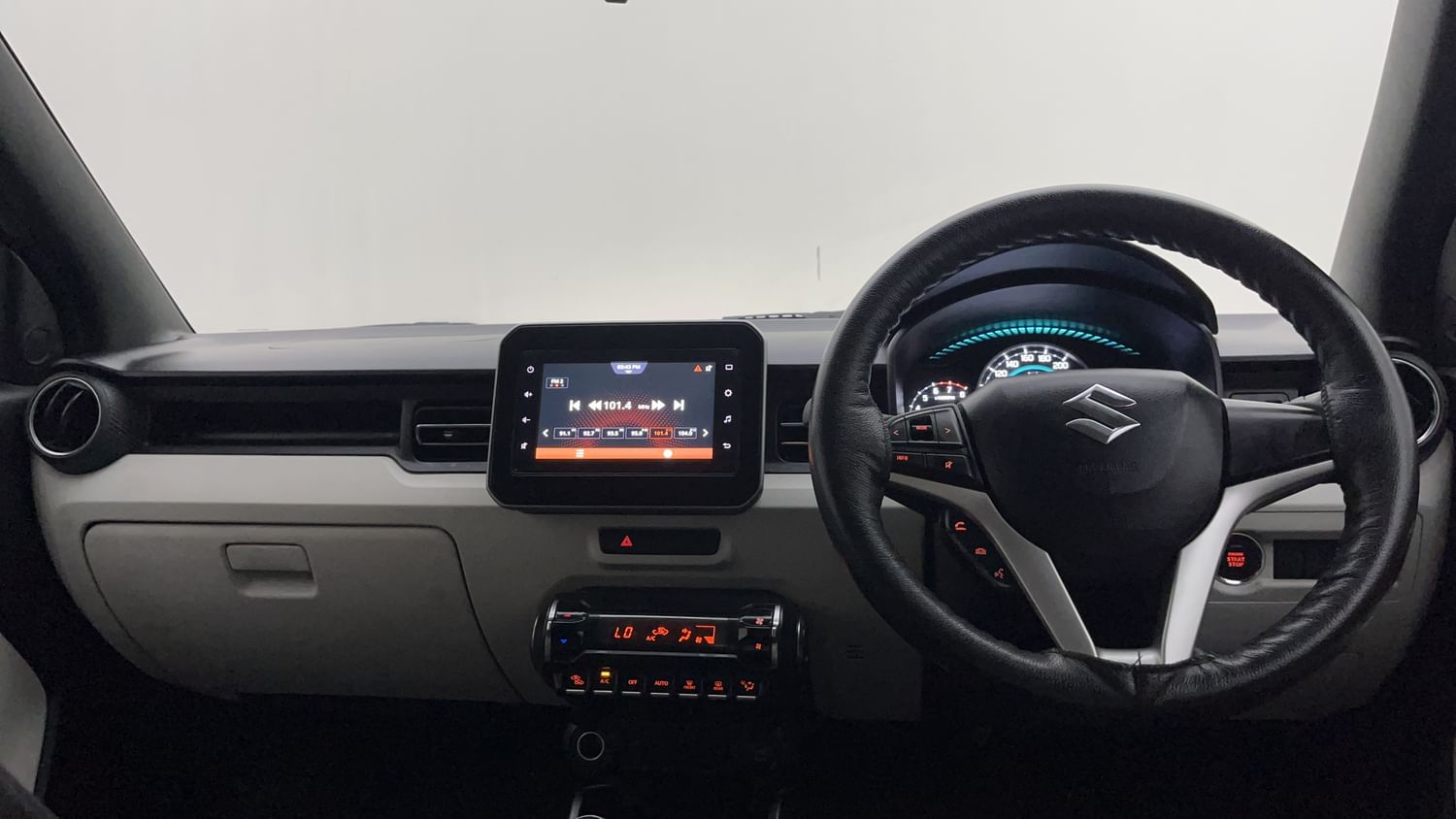 New Maruti Suzuki Ignis interior DASHBOARD VIEW