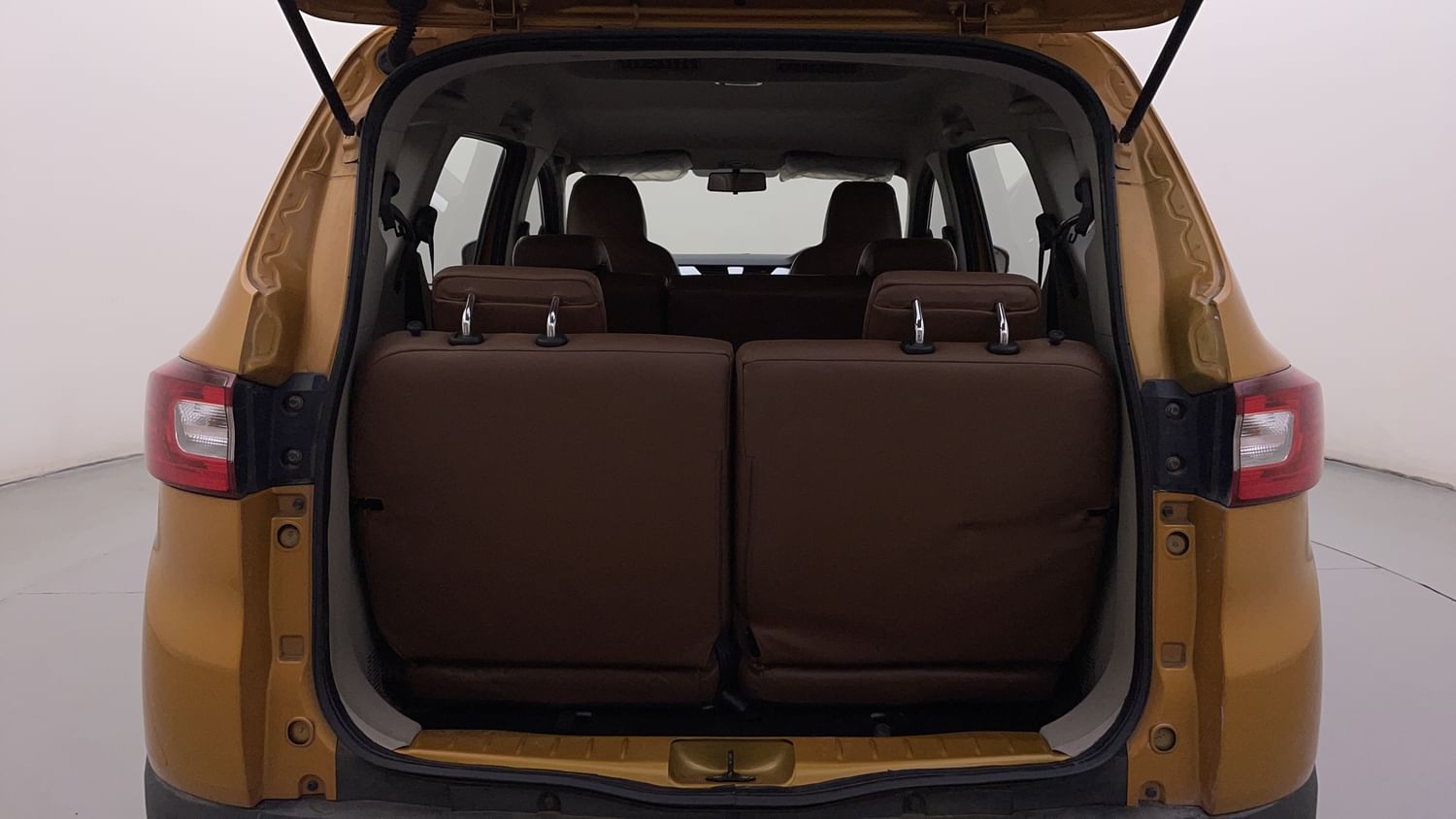 New Renault Triber interior DICKY INSIDE VIEW