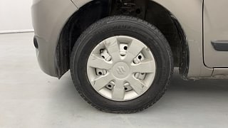 Used 2021 Maruti Suzuki Wagon R 1.0 [2019-2022] LXI CNG Petrol+cng Manual tyres LEFT FRONT TYRE RIM VIEW