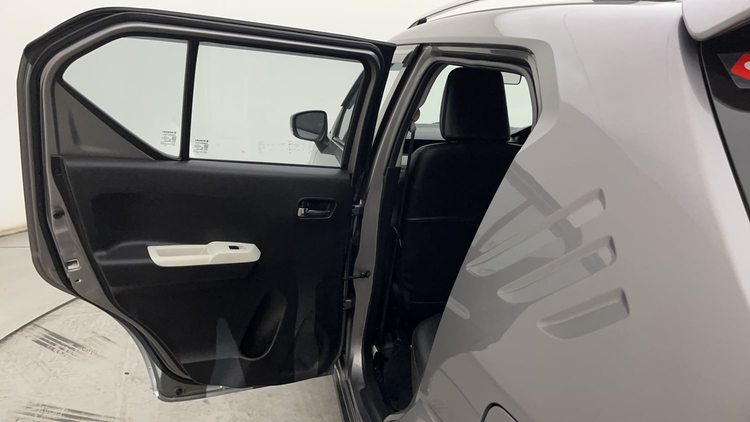 New Maruti Suzuki Ignis interior LEFT REAR DOOR OPEN VIEW