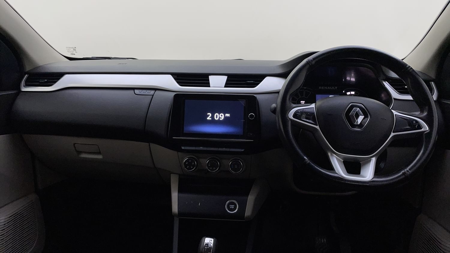 New Renault Triber interior DASHBOARD VIEW