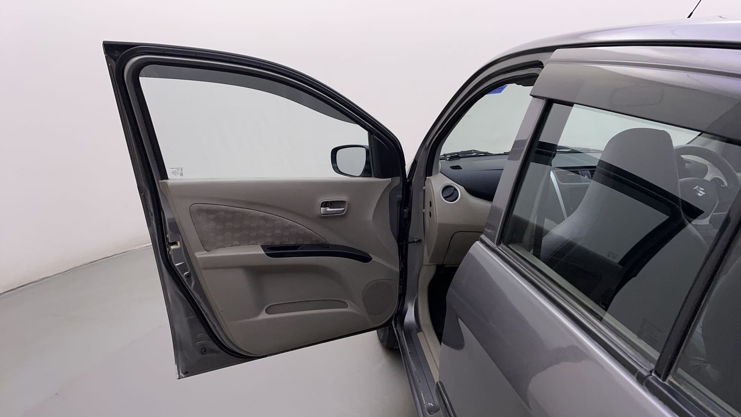 New Maruti Suzuki Celerio interior LEFT FRONT DOOR OPEN VIEW