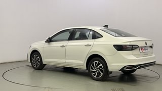 Used 2023 Volkswagen Virtus Topline 1.0 TSI AT Petrol Automatic exterior LEFT REAR CORNER VIEW