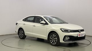 Used 2023 Volkswagen Virtus Topline 1.0 TSI AT Petrol Automatic exterior RIGHT FRONT CORNER VIEW