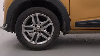 Used 2021 Renault Triber RXZ AMT Petrol Automatic tyres LEFT FRONT TYRE RIM VIEW