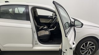 Used 2023 Volkswagen Virtus Topline 1.0 TSI AT Petrol Automatic interior RIGHT SIDE FRONT DOOR CABIN VIEW