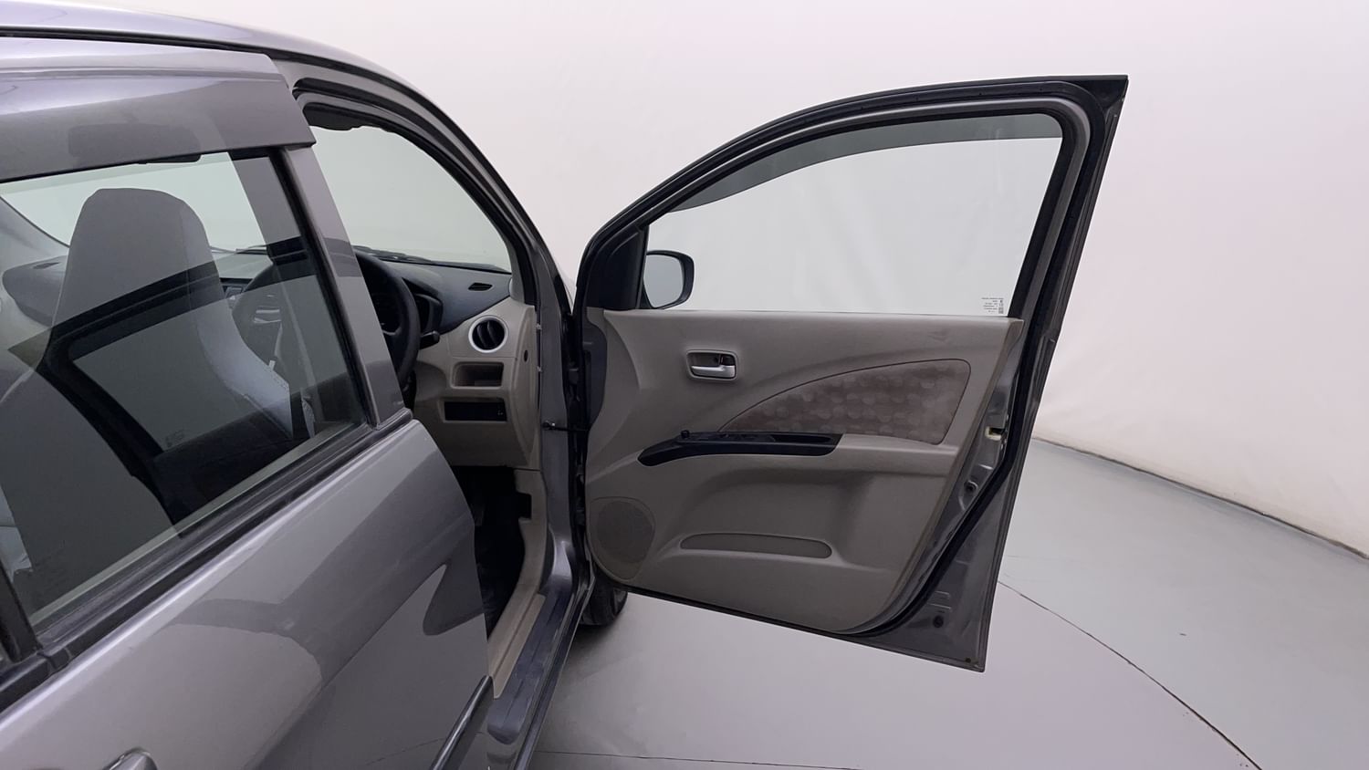New Maruti Suzuki Celerio interior RIGHT FRONT DOOR OPEN VIEW