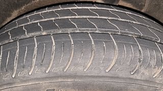Used 2021 Renault Triber RXZ AMT Petrol Automatic tyres LEFT REAR TYRE TREAD VIEW