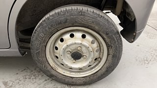 Used 2013 Maruti Suzuki Wagon R 1.0 [2013-2019] LXi CNG Petrol+cng Manual tyres LEFT REAR TYRE RIM VIEW
