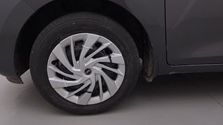 Used 2022 Hyundai New Santro 1.1 Sportz MT Petrol Manual tyres LEFT FRONT TYRE RIM VIEW