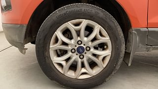 Used 2017 Ford EcoSport Titanium+ 1.5L TDCi Diesel Manual tyres LEFT FRONT TYRE RIM VIEW