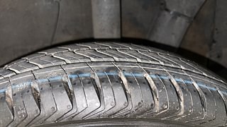 Used 2022 Hyundai Grand i10 Nios Sportz 1.2 Kappa VTVT CNG Petrol+cng Manual tyres LEFT REAR TYRE TREAD VIEW