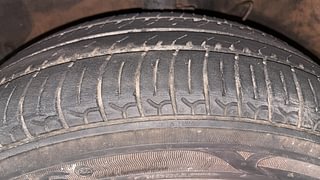Used 2022 Hyundai New Santro 1.1 Sportz MT Petrol Manual tyres LEFT FRONT TYRE TREAD VIEW