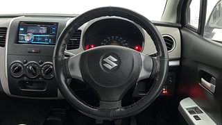 Used 2013 Maruti Suzuki Wagon R 1.0 [2013-2019] LXi CNG Petrol+cng Manual interior STEERING VIEW