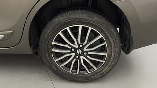 Used 2018 Maruti Suzuki Dzire ZXi Plus AMT Petrol Automatic tyres LEFT REAR TYRE RIM VIEW