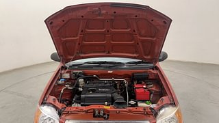 Used 2014 Maruti Suzuki Alto K10 VXi Petrol Manual engine ENGINE & BONNET OPEN FRONT VIEW