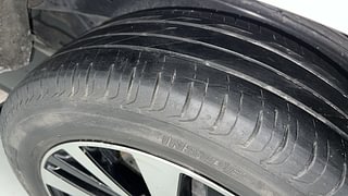 Used 2022 Toyota Innova Crysta 2.7 ZX AT 7 STR Petrol Automatic tyres LEFT REAR TYRE TREAD VIEW