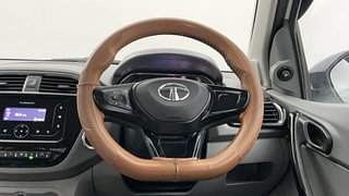 Used 2022 Tata Tigor Revotron XZ CNG Petrol+cng Manual interior STEERING VIEW
