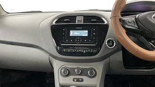 Used 2022 Tata Tigor Revotron XZ CNG Petrol+cng Manual interior MUSIC SYSTEM & AC CONTROL VIEW