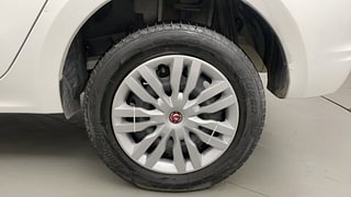 Used 2022 Tata Tigor Revotron XZ CNG Petrol+cng Manual tyres LEFT REAR TYRE RIM VIEW