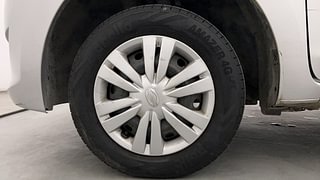 Used 2016 Datsun Go Plus [2014-2019] T Petrol Manual tyres LEFT FRONT TYRE RIM VIEW
