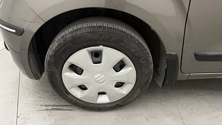 Used 2024 Maruti Suzuki Wagon R 1.0 VXI Petrol Manual tyres LEFT FRONT TYRE RIM VIEW