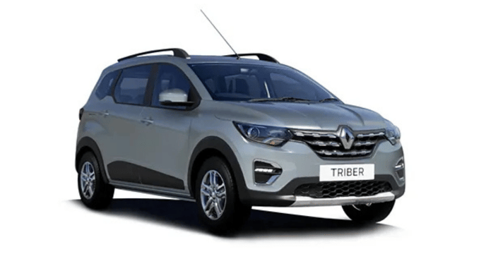 New Renault Triber Moonlight Silver