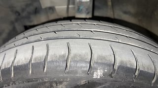 Used 2016 Datsun Go Plus [2014-2019] T Petrol Manual tyres LEFT FRONT TYRE TREAD VIEW