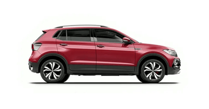 New Volkswagen Taigun Wild Cherry Red