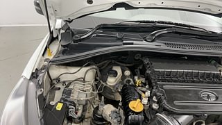 Used 2022 Tata Tigor Revotron XZ CNG Petrol+cng Manual engine ENGINE RIGHT SIDE HINGE & APRON VIEW