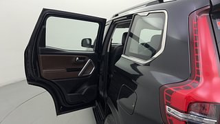 Used 2023 Mahindra Scorpio N Z8 L Petrol AT 7 STR Petrol Automatic interior LEFT REAR DOOR OPEN VIEW