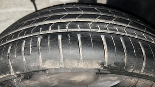 Used 2023 Tata Altroz XZA Petrol DCT Petrol Automatic tyres LEFT REAR TYRE TREAD VIEW