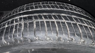 Used 2023 Mahindra Scorpio N Z8 L Petrol AT 7 STR Petrol Automatic tyres RIGHT REAR TYRE TREAD VIEW