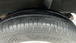 Used 2016 Renault Kwid RXT Petrol Manual tyres LEFT REAR TYRE TREAD VIEW