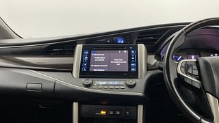Used 2019 Toyota Innova Crysta 2.8 ZX AT 7 STR Diesel Automatic interior MUSIC SYSTEM & AC CONTROL VIEW