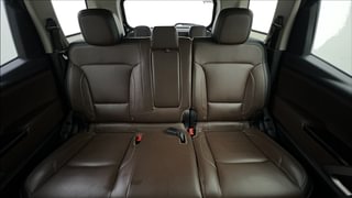 Used 2023 Mahindra Scorpio N Z8 L Petrol AT 7 STR Petrol Automatic interior REAR SEAT CONDITION VIEW