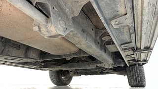 Used 2023 Mahindra Scorpio N Z8 L Petrol AT 7 STR Petrol Automatic extra REAR RIGHT UNDERBODY VIEW