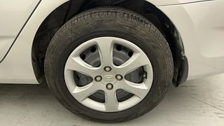 Used 2012 Hyundai Verna Fluidic VTVT 1.6 EX AT Petrol Automatic tyres LEFT REAR TYRE RIM VIEW