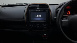 Used 2017 Renault Kwid CLIMBER 1.0 AMT Petrol Automatic interior MUSIC SYSTEM & AC CONTROL VIEW