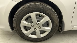 Used 2012 Hyundai Verna Fluidic VTVT 1.6 EX AT Petrol Automatic tyres LEFT FRONT TYRE RIM VIEW