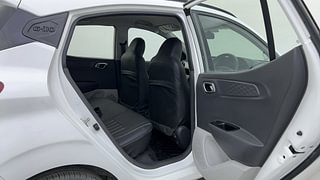 Used 2021 Hyundai Grand i10 Nios Sportz AMT 1.2 Kappa VTVT Petrol Automatic interior RIGHT SIDE REAR DOOR CABIN VIEW