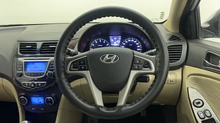 Used 2012 Hyundai Verna Fluidic VTVT 1.6 EX AT Petrol Automatic interior STEERING VIEW