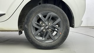 Used 2021 Hyundai Grand i10 Nios Sportz AMT 1.2 Kappa VTVT Petrol Automatic tyres LEFT REAR TYRE RIM VIEW