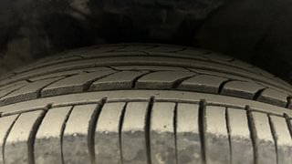 Used 2012 Hyundai Verna Fluidic VTVT 1.6 EX AT Petrol Automatic tyres LEFT FRONT TYRE TREAD VIEW
